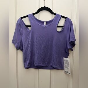 NWT Lululemon off the shoulder top size 12